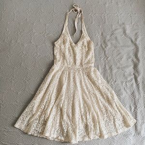 Abercrombie and Fitch - lace, halter dress